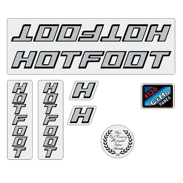 Repco - TEAM Hotfoot 84 - 85 decal set - Old school bmx - Bmx Products AU