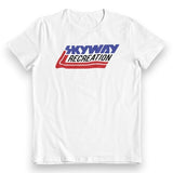 Skyway - Recreation logo on White - Old school bmx Mens T-Shirt - Bmx Products AU