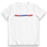 Skyway - TA logo on White - Old school bmx Mens T-Shirt - Bmx Products AU
