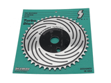 SKYWAY - Turbo disc 44T Sprocket in BLACK - old school bmx - Bmx Products AU