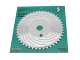 SKYWAY - Turbo disc 44T Sprocket in WHITE - old school bmx - Bmx Products AU