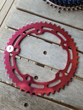 SUNTOUR - 43T Chainwheel in Red - USED (2) - Bmx Products AU