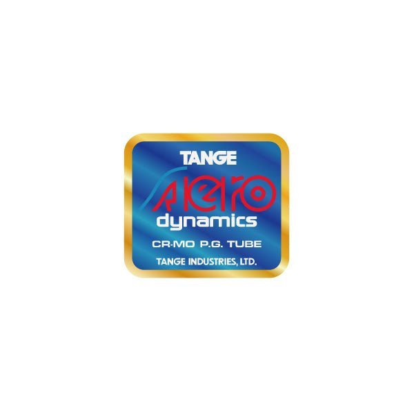Tange - AERO DYNAMICS blue seat tube decal - old school bmx - Bmx Products AU