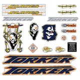 Torker - Toxic decal set - old school bmx - Bmx Products AU