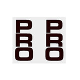 Uni - PRO seat pole Black decal - Bmx Products AU