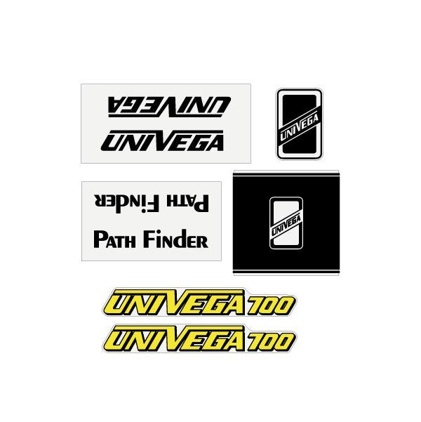 Univega - 1978 Path Finder on clear decal set - old school bmx - Bmx Products AU