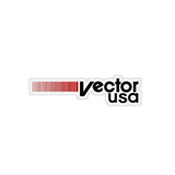 Vector - USA Small stripes plate decal - old school bmx - Bmx Products AU