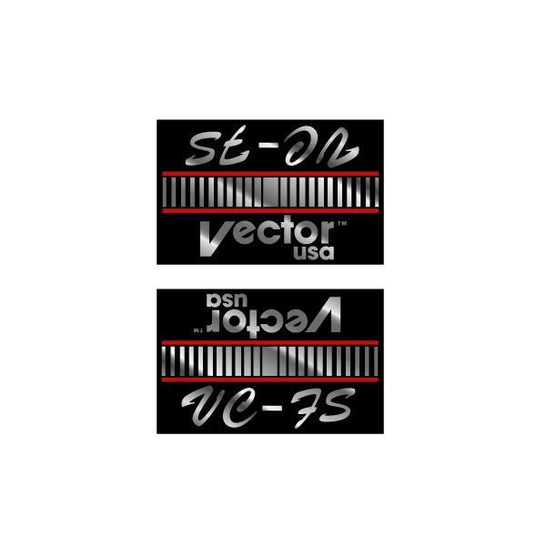 Vector - VC - FS bar decals - old school bmx - Bmx Products AU