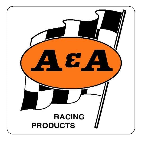 A&A - Flag waving decal on clear - Old School BMX - Bmx Products AU