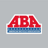 ABA - plate decal on white - old school bmx - Bmx Products AU