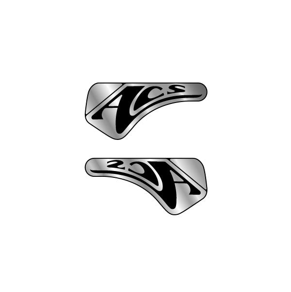 ACS - Freestyle brake lever decals - Old school bmx - Bmx Products AU