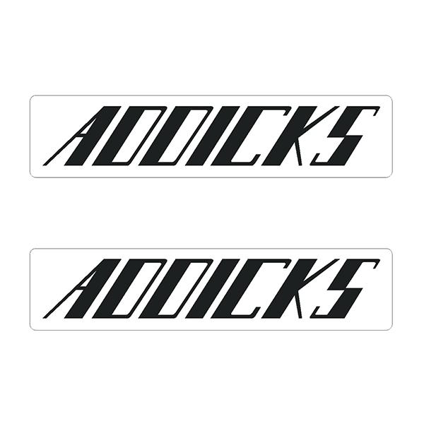 Addicks - Crank decal set - Old school bmx - Bmx Products AU