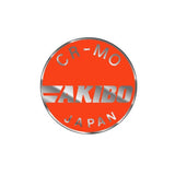 AKIBO - CR - MO orange BAR decal - old school bmx - Bmx Products AU
