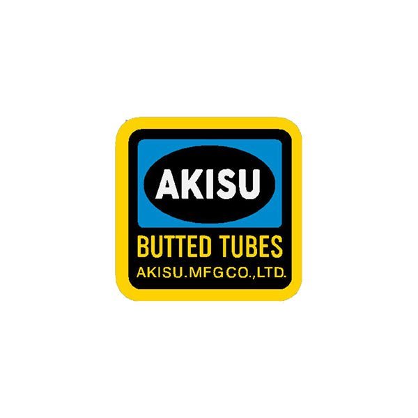 Akisu - Butted tubes BLUE decal - Old School BMX - Bmx Products AU
