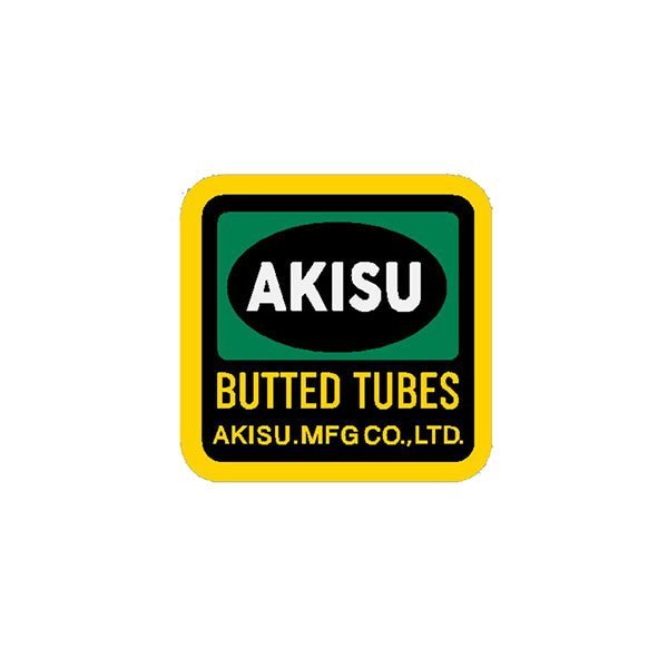 Akisu - Butted tubes GREEN decal - Old School BMX - Bmx Products AU