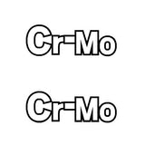 Akisu - CR - MO - Chain stay decals - Old School BMX - Bmx Products AU