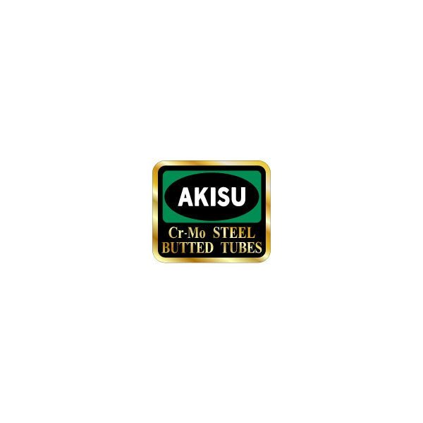Akisu - Cromo Steel - Butted tubes decal - Old School BMX - Bmx Products AU