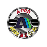 Akisu - Navy A - PRO MX Headtube decal - Old School BMX - Bmx Products AU