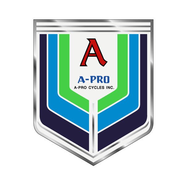 Akisu - RED A - PRO Seat tube decal - Old School BMX - Bmx Products AU