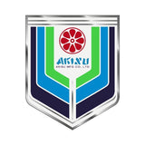 Akisu - Red Wheel Seat tube decal - Old School BMX - Bmx Products AU