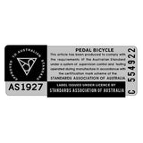 AS1927 - C554922 decal on chrome - Old school bmx - Bmx Products AU