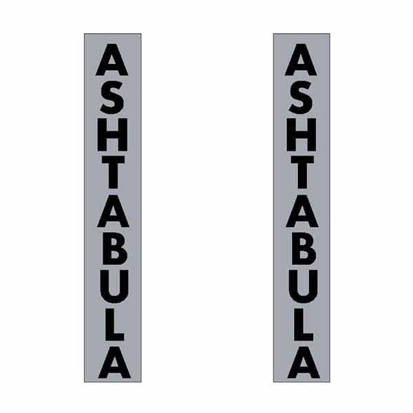 Ashtabula fork decal set - Old school bmx - Bmx Products AU