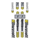 Bennett - Maxi X decal set - old school bmx - Bmx Products AU