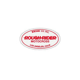 Brian MX - Rogh Rider Stem decal - old school bmx - Bmx Products AU