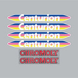 Centurion - D gusset on white - decal set - Old school bmx - Bmx Products AU