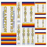 Champion - Striped decal set - old school bmx - Bmx Products AU