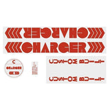 Charger - Custom built - Red decal set - Old school bmx - Bmx Products AU
