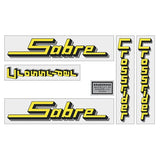 Crossrider - Sabre 24 - decal set - Old school bmx - Bmx Products AU