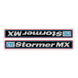 CYC - STORMER MX down tube decal - old school bmx - Bmx Products AU