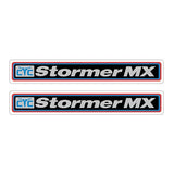 CYC - STORMER MX fork decals - old school bmx - Bmx Products AU