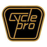 Cycle Pro - Head badge replacement GOLD decal - old school bmx - Bmx Products AU