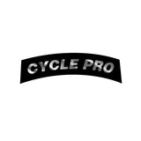 Cycle Pro - Viscount seat rear chrome decal - old school bmx - Bmx Products AU