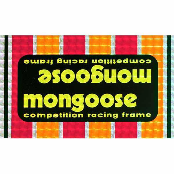 1979-80 Mongoose Early Team - Prism Decal Set Old School Bmx Decal-Set