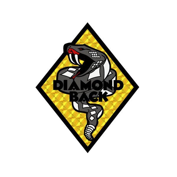 Diamond Back - 1979 - 83 PRISM Gold Head Tube Decal - Old school bmx - Bmx Products AU