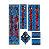 Diamond Back - 1979 BLUE PRISM decal set - Old school bmx - Bmx Products AU