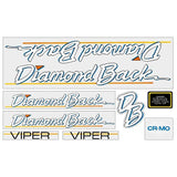 Diamond Back - 1986 Viper - for green frame decal set - Old school bmx - Bmx Products AU