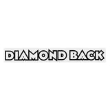 Diamond back - Black - Horizontal - Stem decal - Old school bmx - Bmx Products AU