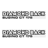 Diamond Back - CT175 on clear - crank decals - Old school bmx - Bmx Products AU