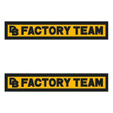 Diamond Back - FACTORY TEAM gold PRISM chainstay decals - Old school bmx - Bmx Products AU
