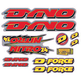 DYNO - 1996 NITRO 24 decal set - old school bmx - Bmx Products AU