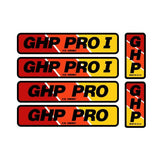 GHP - GHP PRO I decal set - old school bmx - Bmx Products AU