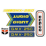 Giant - GMX - 250 decal set - old school bmx - Bmx Products AU