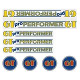 GT - 1984 - 85 Pro Performer - Clear - decal set - Old school bmx - Bmx Products AU