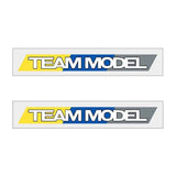 GT - 1987 TEAM MODEL - Clear - chain stay decal set - Old school bmx - Bmx Products AU