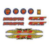 GT - 1996 Interceptor Chrome decal set - Old school bmx - Bmx Products AU