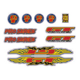 GT - 1996 Pro Series - Chrome decal set - Old school bmx - Bmx Products AU